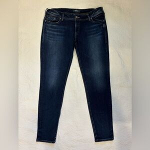 Silver jeans, suki super skinny. Womens w36/L31